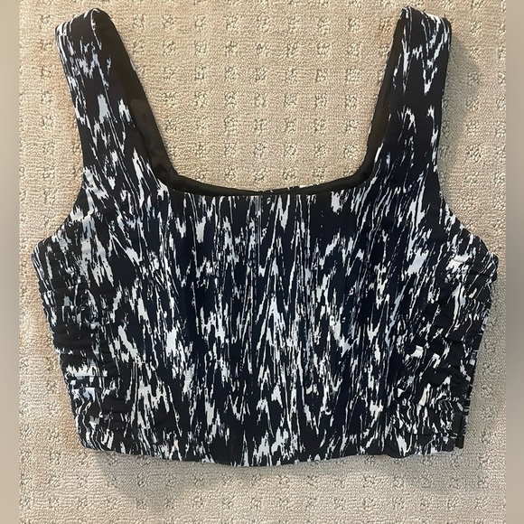 House of Harlow 1960 Crop Tank Corset Top - Picture 1 of 9